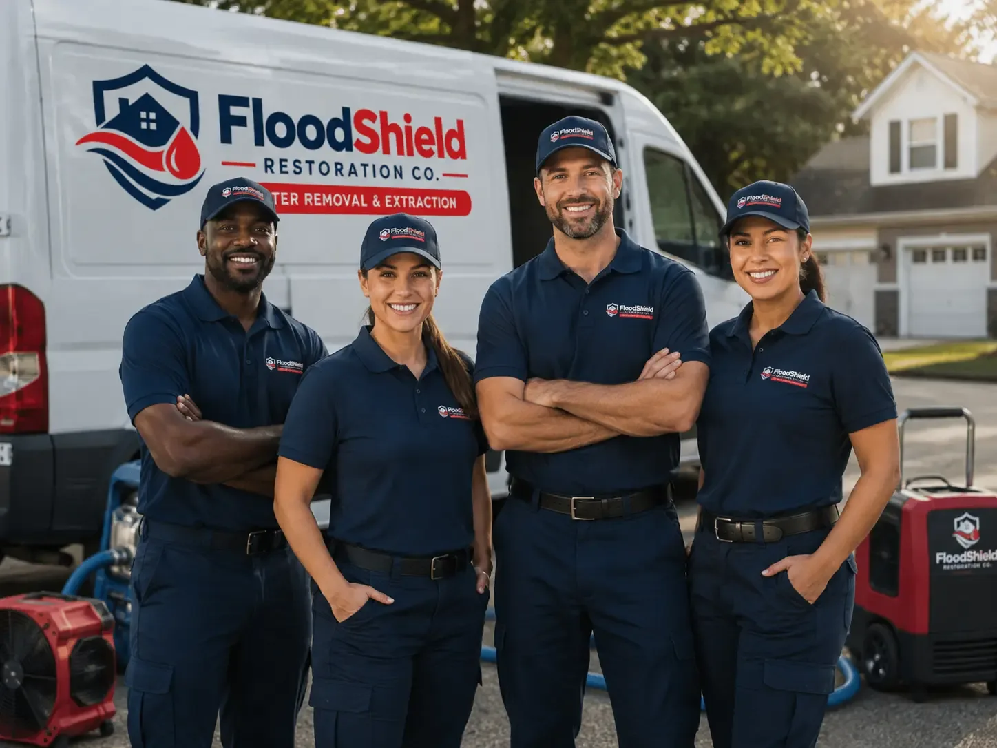 Flood Damage Restoration company in Van Buren, AR