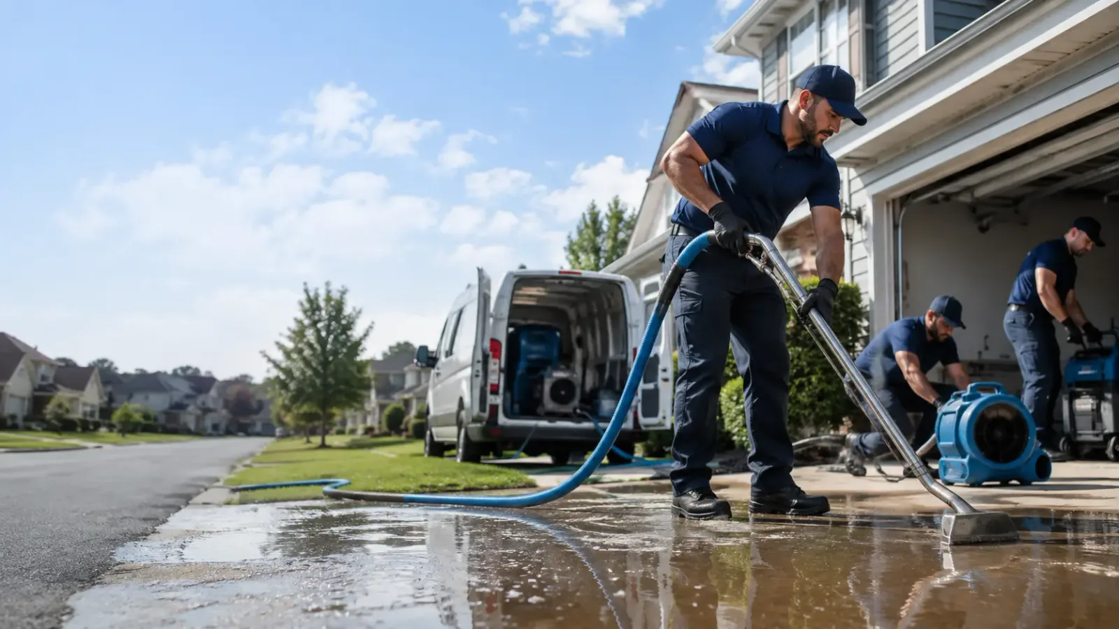 Flood Damage Restoration in Van Buren, AR